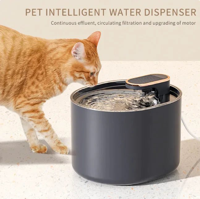 Automatic Pet Water Fountain – Ultra-Quiet USB Powered Hydration System for Cats & Dogs