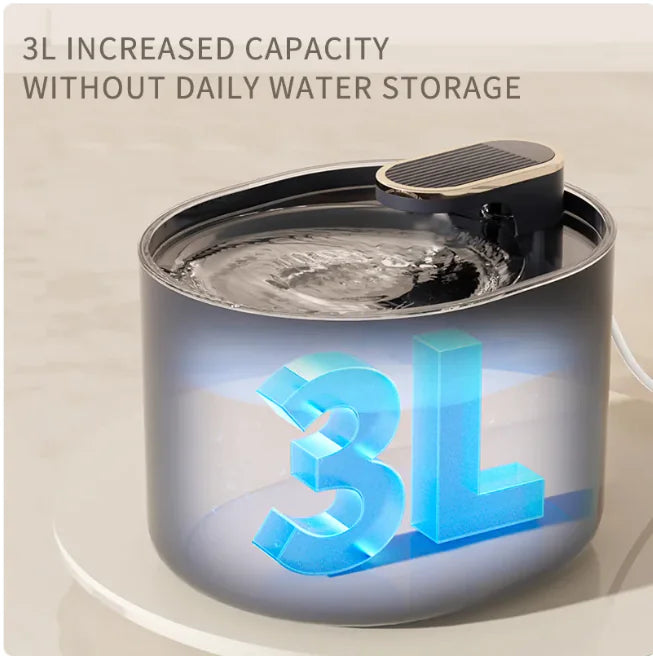 Automatic Pet Water Fountain – Ultra-Quiet USB Powered Hydration System for Cats & Dogs