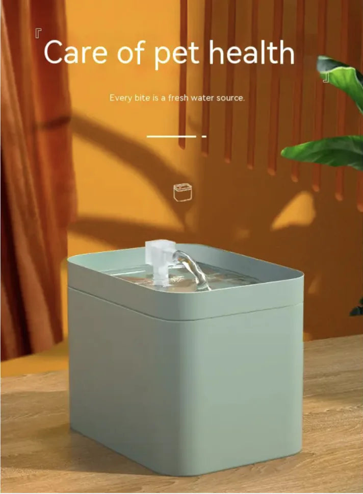 Compact Pet Water Fountain – Everyday Hydration