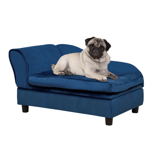 Luxury Small Dog Sofa Bed with Hidden Storage – Modern Pet Furniture for Small Dogs