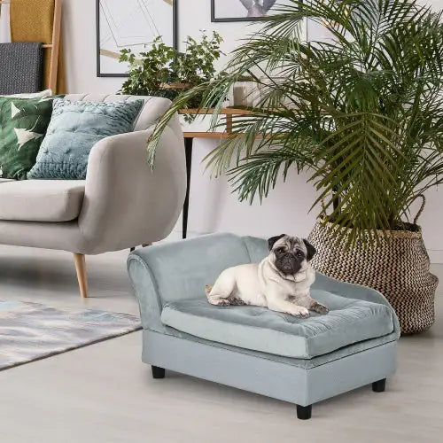 Luxury Small Dog Bed With Hidden Storage