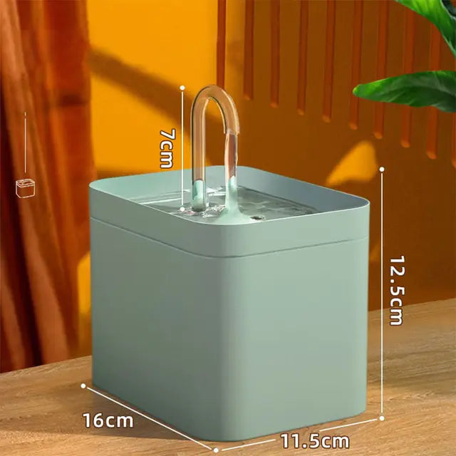 Compact Pet Water Fountain – Everyday Hydration